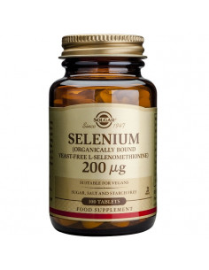 Solgar Selenium 200µg 50 Comprimés
