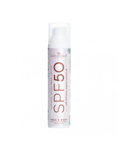 Cocosolis Natural Sunscreen Lotion Spf50 100ml