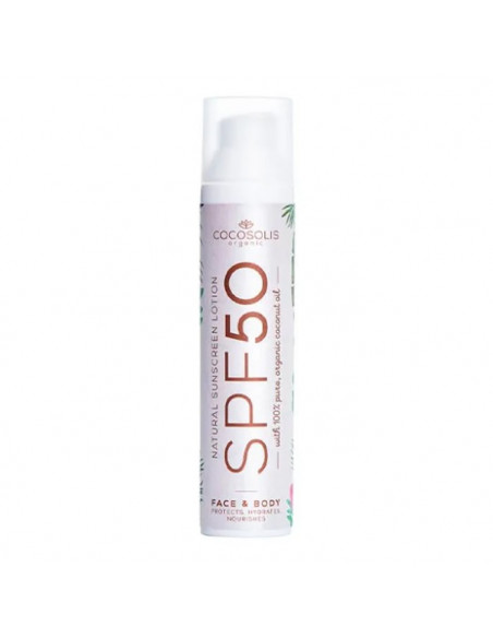 Cocosolis Natural Sunscreen Lotion Spf50 100ml