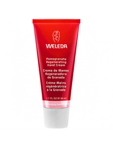 Weleda Crème Mains Régénératrice À La Grenade 50ml Weleda Crème Mains Régénératrice À La Grenade 50ml
