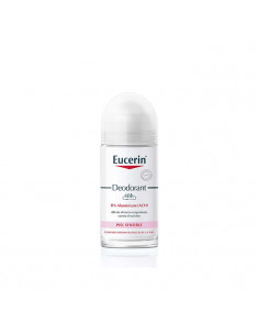 Eucerin Deodorant Roll On 0% Aluminium Peau Sensible 50ml