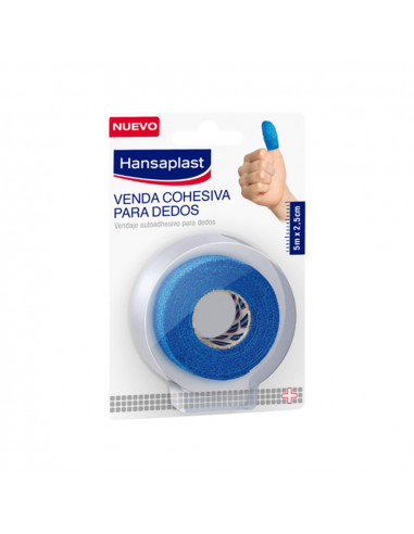 Hansaplast Bandage Cohésif Pour Doigt Bleu Hansaplast Bandage Cohésif Pour Doigt Bleu
