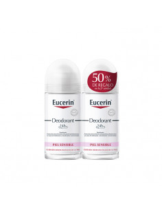 Eucerin Déodorant Roll On Peaux Sensibles 2x50ml