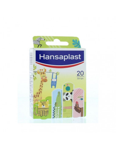Hansaplast Plâtres pour Enfants - Animaux 20U Hansaplast Plâtres pour Enfants - Animaux 20U