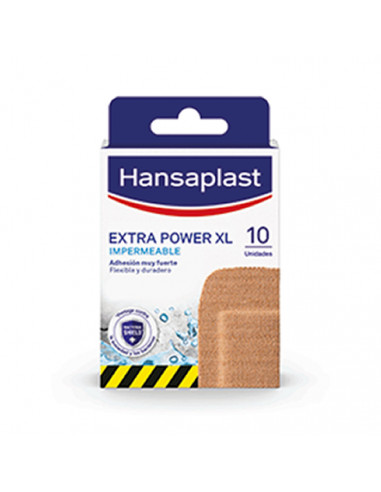 Hansaplast Extra Strong Xl 10 Dressings Hansaplast Extra Strong Xl 10 Dressings