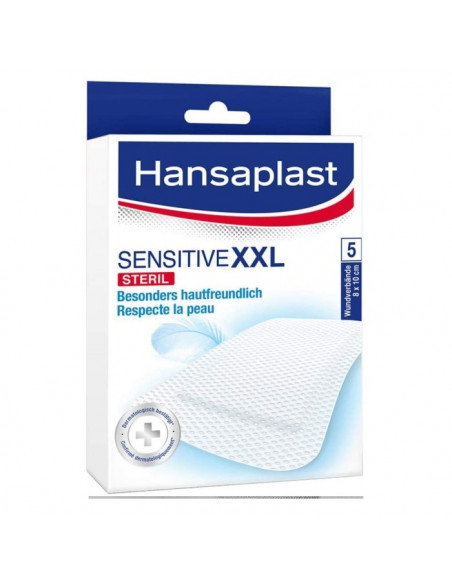 Hansaplast Sensitive XXL 8x10 5U