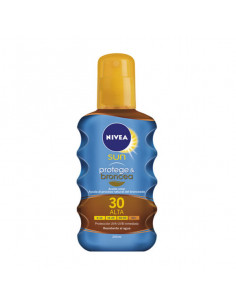 Nivea Sun Huile Sèche Protect And Bronze Spf30 200ml