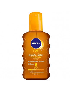 Nivea Sun Huile Vaporisateur Spf 6 200ml
