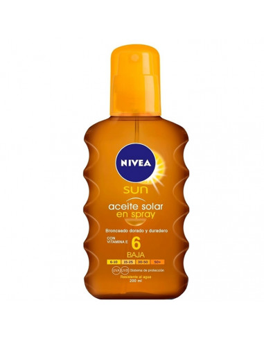 Nivea Sun Huile Vaporisateur Spf 6 200ml Nivea Sun Huile Vaporisateur Spf 6 200ml