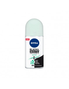 Nivea Black & White Invisible Active Déodorant Roll On 50ml