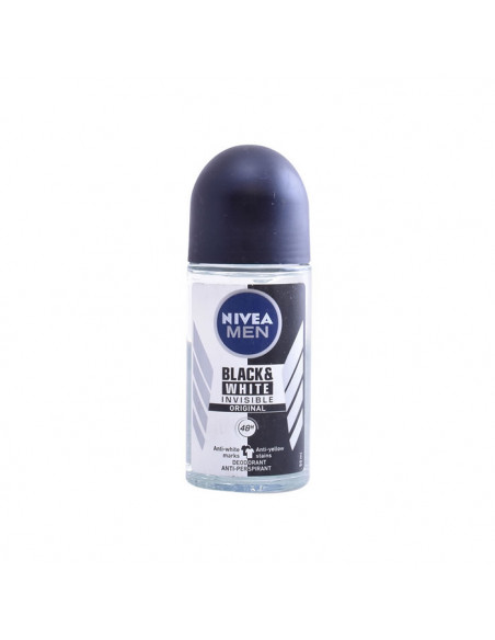 Nivea Men Black And White Ivisible Original Déodorant Roll-On 50ml