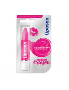 Liposan Crayon Baume À Lèvres Avec Couleur Hot Pink