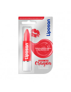 Liposan Crayon Baume À Lèvres Avec Couleur Poppy Red