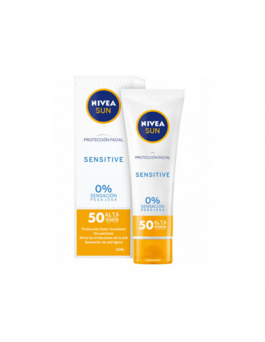 Nivea Sun Facial Sensitive Spf50 50ml Nivea Sun Facial Sensitive Spf50 50ml