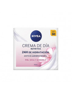 Nivea Nourishing Day Cream 24h Hydration Dry And Sensitive Skin 50ml
