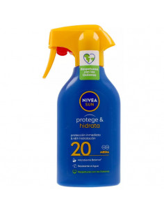 Nivea Sun Protectrice Et Hydratante Spray Solaire Spf20 270ml
