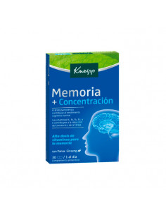 Kneipp Mémoire Concentration 30 Caps