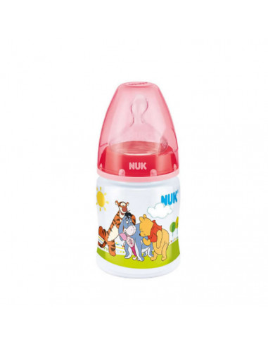 Nuk Biberon First Choice Winnie The Pooh Latex S1 1 M (latte) 0 - 6 Mo