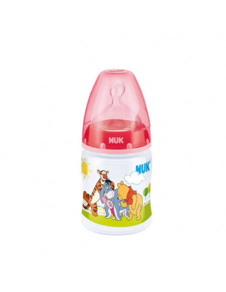 Nuk Biberon First Choice Winnie The Pooh Latex S1 1 M (latte) 0 - 6 Mo
