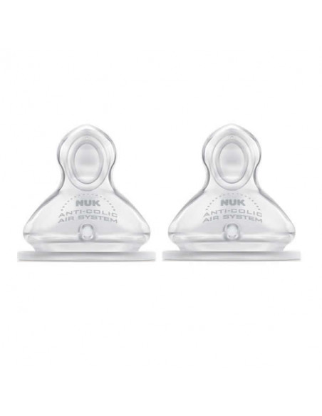 Nuk First Choice Tétines Physiologiques Taille1, 2 Unités