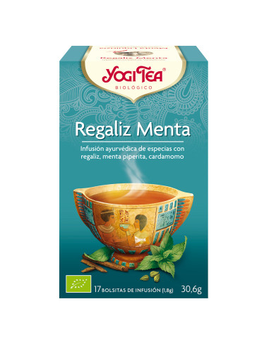 Yogi Tea Regaliz y Menta 17 X 1,8g