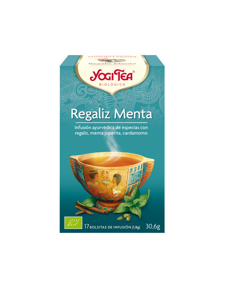 Yogi Tea Regaliz y Menta 17 X 1,8g
