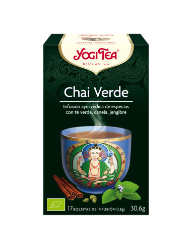 Yogi Tea Chai Verde 30g 17 Bolsitas Yogi Tea Chai Verde 30g 17 Bolsitas