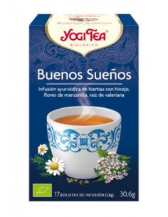 Yogi Tea Buenos Sueños 17 Bolsitas X 1,8g