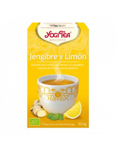 Yogi Tea Jengibre y Limon 17 Bolsitas