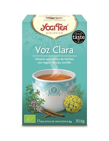 Yogi Tea Voz Clara 17 Bolsitas Yogi Tea Voz Clara 17 Bolsitas