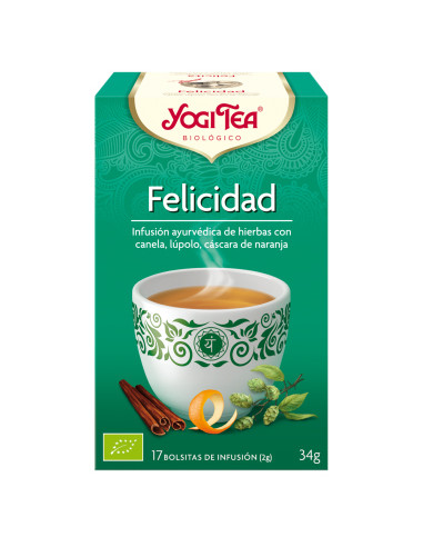 Yogi Tea Felicidad 30g 17 Bolsita Yogi Tea Felicidad 30g 17 Bolsita