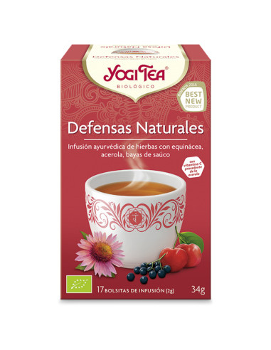 Yogi Tea Defensas Naturales 17 Filtros X 2g Yogi Tea Defensas Naturales 17 Filtros X 2g