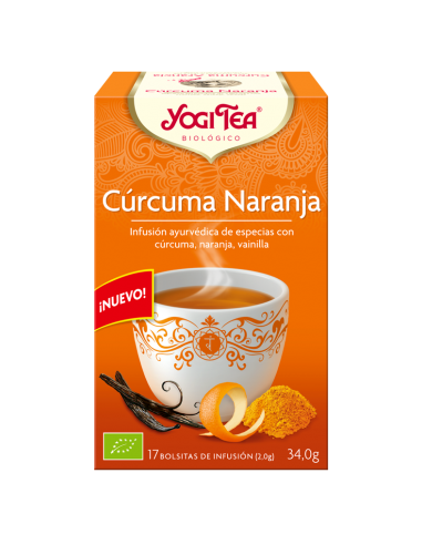 Yogi Tea Curcuma Naranja 17 X 2g