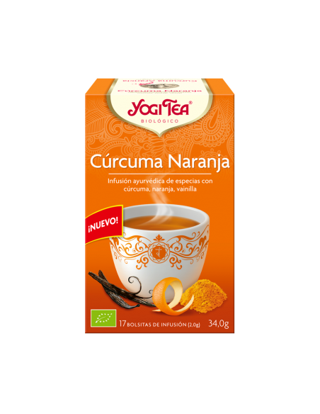 Yogi Tea Curcuma Naranja 17 X 2g