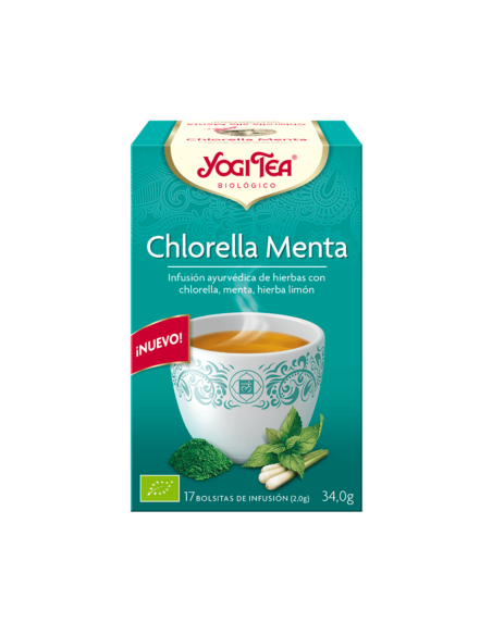 Yogi Tea Chlorella Menta 17 Bolsitas