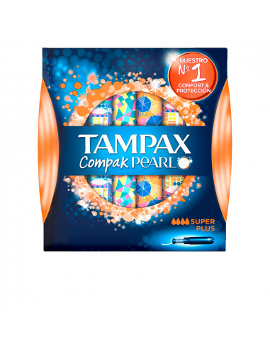 Tampax Pearl Compak Super Plus Buffer 16Uds Tampax Pearl Compak Super Plus Buffer 16Uds