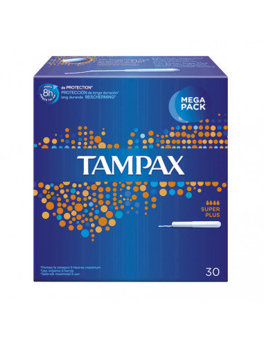 Tampax Super Plus 30 Unités Tampax Super Plus 30 Unités
