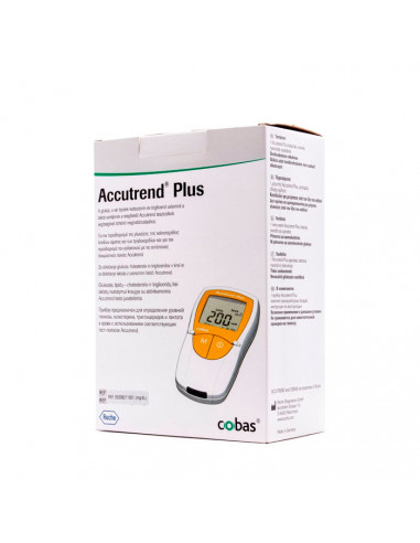 Accutrend Plus Glucose Triglycérides Cholestérol Meter 1U Accutrend Plus Glucose Triglycérides Cholestérol Meter 1U