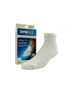 Jobst Sensifoot Chaussettes Courtes pour le Diabète Blanc T/L