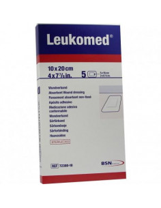Bsn Medical Leukomed™ Adh Pansement Stérile 10x20cm 5 Pansements