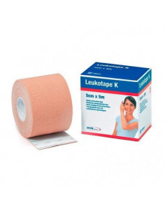 Bsn Medical Bande Adhesive Elastique Leukotape K Rose 5cmx5cm