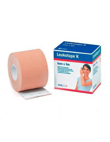 Bsn Medical Bande Adhesive Elastique Leukotape K Rose 5cmx5cm Bsn Medical Bande Adhesive Elastique Leukotape K Rose 5cmx5cm