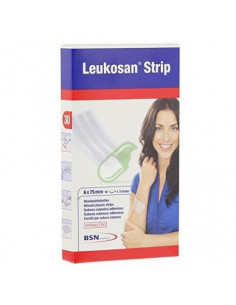 Leukosan Strip Apósito 6x75 Mm 2 Unidades Bsn Medical