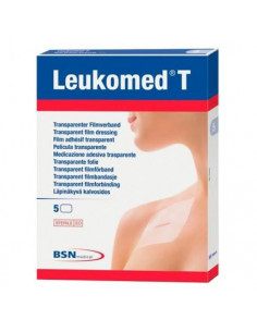 Leukomed T Apósito Transparente 10x25 Cm 5 Unidades Bsn Medical