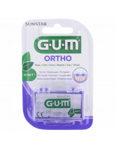 Gum 724 Cera Ortodoncia Mentolada Con Espejo 1 Ud