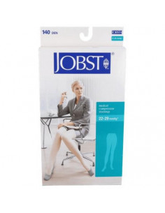 Jobst Panty Media Corta De Compresión Normal Color Negro Talla 5 Bsn