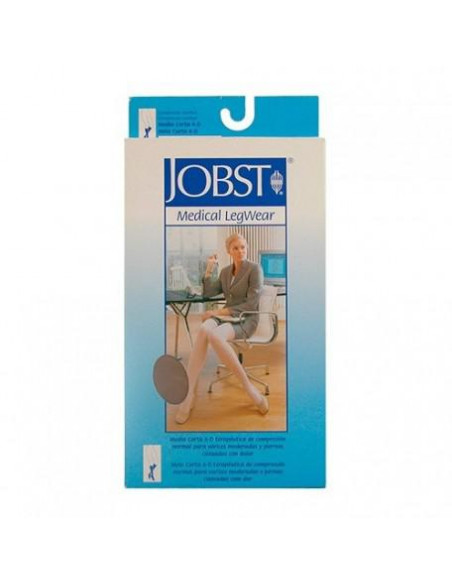 Jobst Panty Media Corta De Compresión Normal Color Beige Talla 6 Bsn