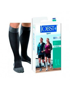 Jobst Sport Chaussette Noir Gris S