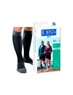 Jobst Sport Chaussettes Noir Gris 2 M