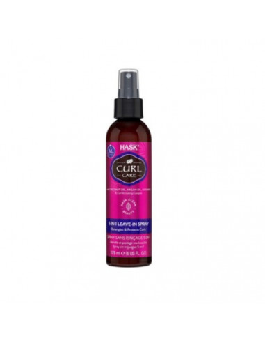Hask Curl Care 5-In-1 Leave-In Spray 175ml Hask Curl Care 5-In-1 Leave-In Spray 175ml